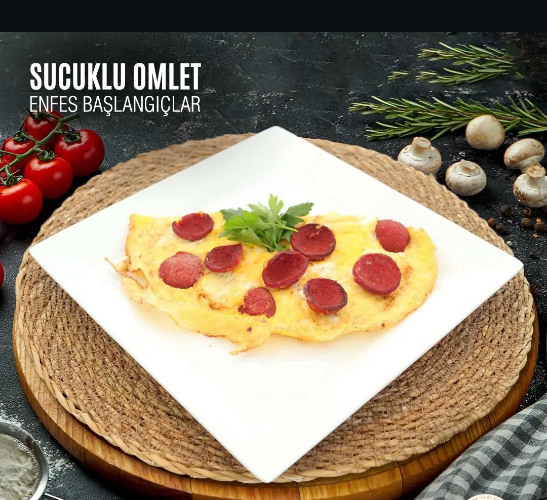 Sucuklu omlet 
