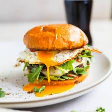 Egg burger 